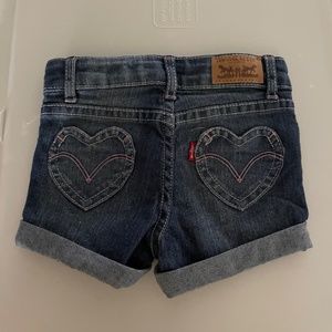 Levi’s Shorty Short Jean Shorts  Size 2T